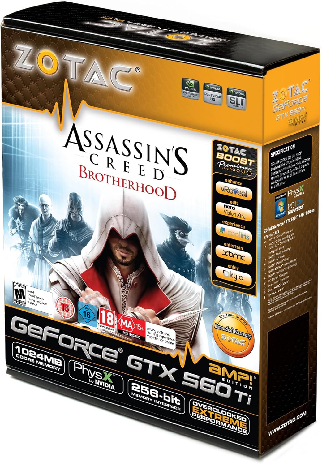 Computers Tablets Networking Zotac Geforce Gtx 560 Ti 1gb 256bit Gddr5 Nvidia Gpu Gtx560 Graphics Video Cards Adsmoh Org Ng