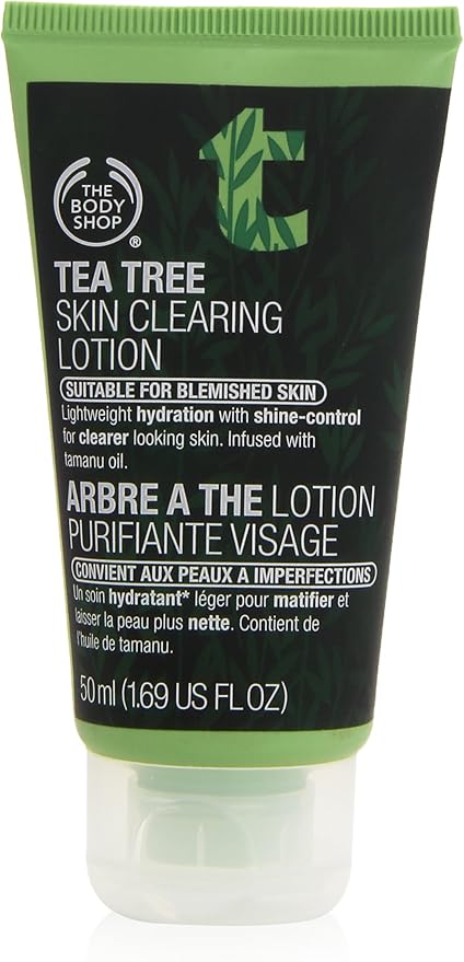 the body shop tea tree skin clearing lotion