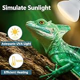 LUCKY HERP 150W Reptile Heat Lamp Basking Spot UVA Light E27 220-230V view 4