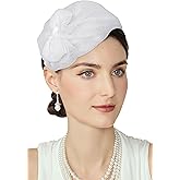 BABEYOND Fascinators Hats for Women - Tea Party Kentucky Fascinator Derby Church Hat Bow Knot 50s Cocktail Headband for Party