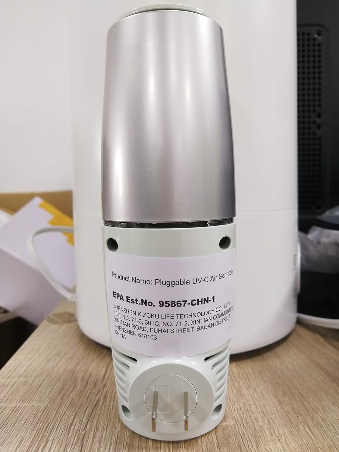 Portable UV Light Sanitizer, Eliminates Germs & Odor with UV-C Light Kill Airborne Viruses for Bedrooms, Kitchen, Bathroom, Pet Area, Nursery: Kitchen & Dining