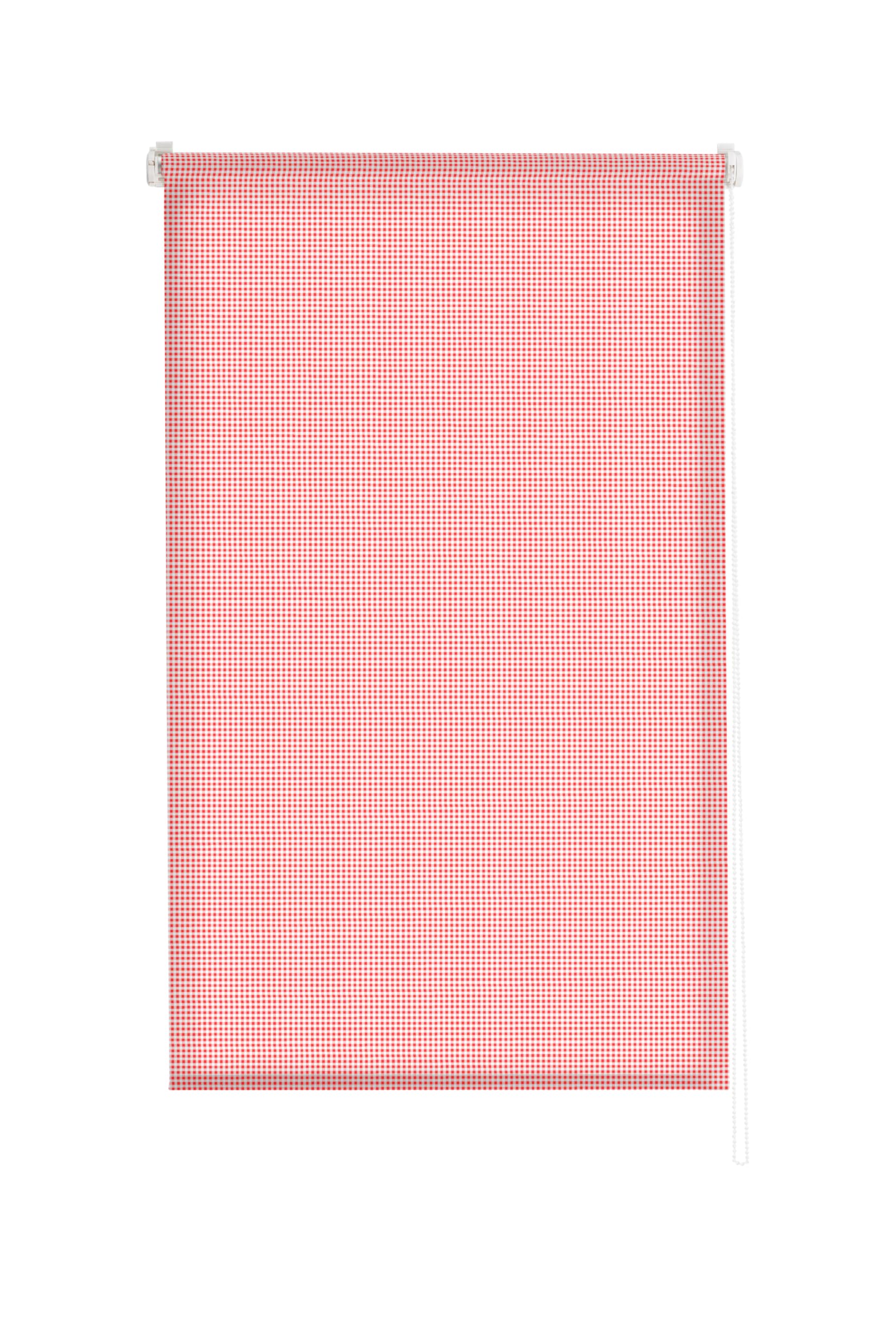 Estoralis Vichy-1 Polyester Digital Blind, Polyester aluminium Plastic, red, 90 x 150 cm