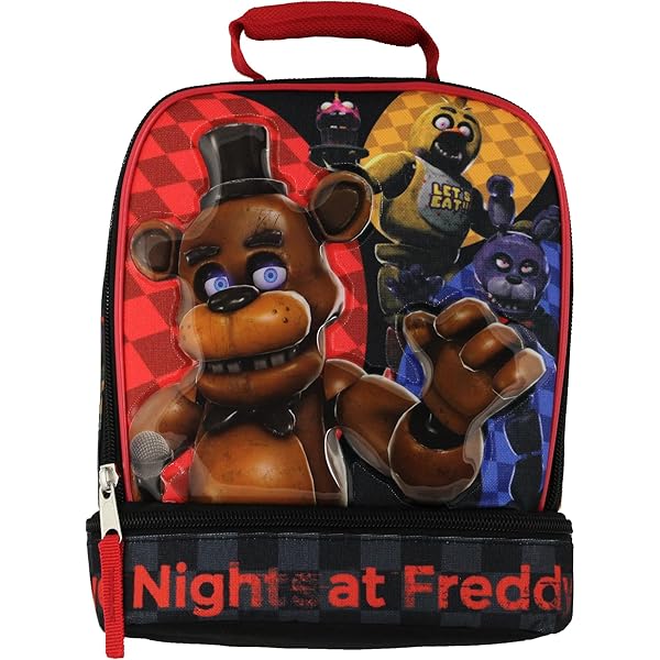 Five Nights At Freddy's Backpack Freddy Fazebear Sublimated Travel