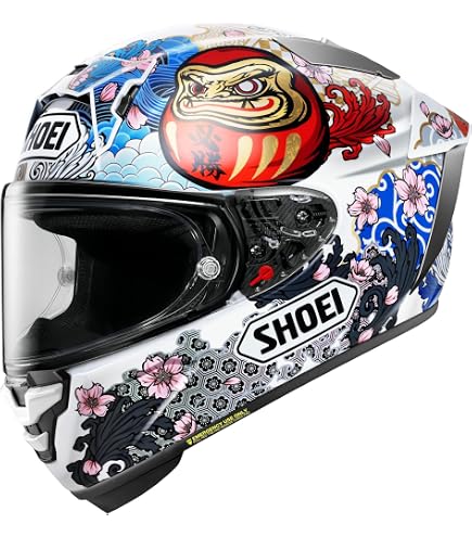 Amazon.com: Shoei X-Fifteen Marquez 7 Full Face Motorcycle Helmet