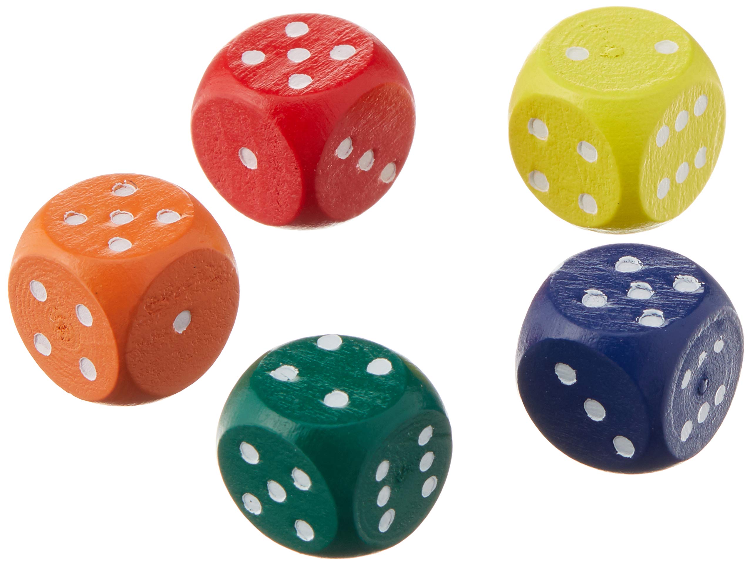 Tobar Wooden Dice (5 Piece Set)