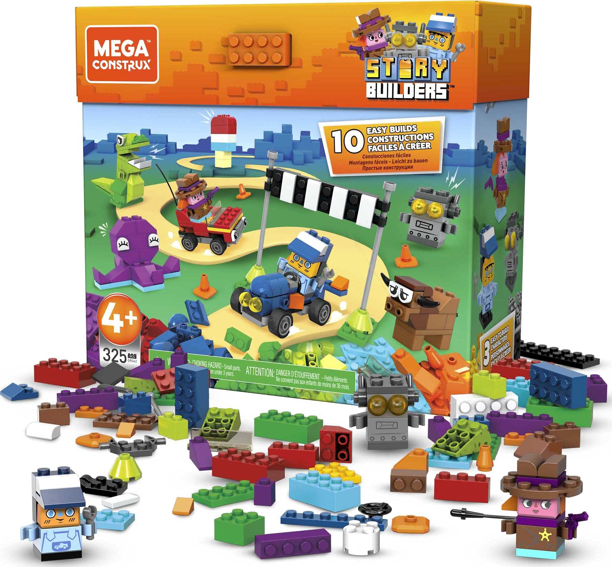 Mega Construx Ultimate Story Builders Bulk Set, multicolor