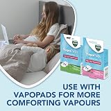 Vicks Personal Steam Inhaler V1300 with 2 Scent Pads for Easy Breathing view 4