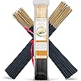 Honey Vanilla Incense Sticks 11" - 1 Bundle 85 to 100 Sticks - Smooth and Clean Long Burn Time, 45 to 60 Minutes.
