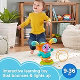 Fisher-Price DJ Bouncin' Beats Baby Musical Learning Toy QE view 2