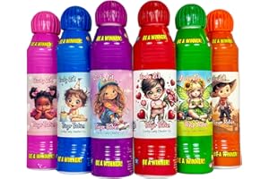 LUCKY LADY DAUBER CO Lucky Bingo Babies! Bingo Daubers for Adults and Kids - 3 oz. 6-Pack Assorted Colors Bingo Markers - Smooth & Even Application, Non-Drip & Quick-Dry Formula, Made with Dab-O-Ink