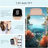 IOWODO Smart Watch Women Calls 1.91" HD Fitness Tracker HR Sleep SpO2 IP68 view 2