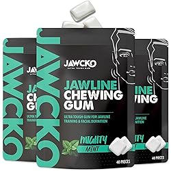 JAWCKO Ultra-tough Jawline Chewing Gum | Get a