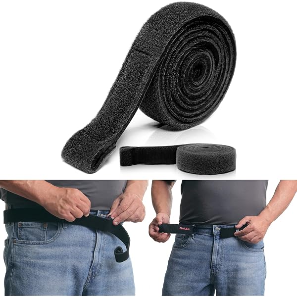 9968 Comfybelt No Buckle Elastic Stretch Belts For Men And Women CURECOR ComfyBelt No Buckle Elastic Stretch Belts for Men  main image 3