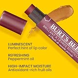 Burt's Bees Lip Shimmer Fig 0.09 oz Moisturizing Natural Shea Butter Peppermint view 4