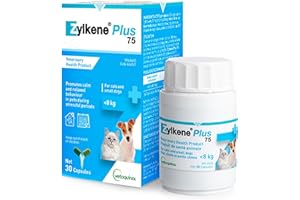 Vetoquinol Zylkene Plus – Veterinary Health Product – Promoting Calm and Relaxed Behaviour in Pets During Stressful Periods (