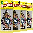 LITTLE TREES Air Fresheners Car Air Freshener. Hanging Tree Provides Long Lasting Scent for Auto or Home. Supernova, 24 Air Fresheners