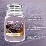 Yankee Candle Dried Lavender & Oak Large Jar 150 Hours Burn Time view 4