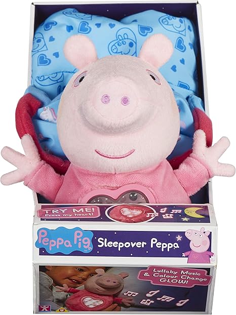 Peppa Pig Sleepover Peppa Plush Toy 