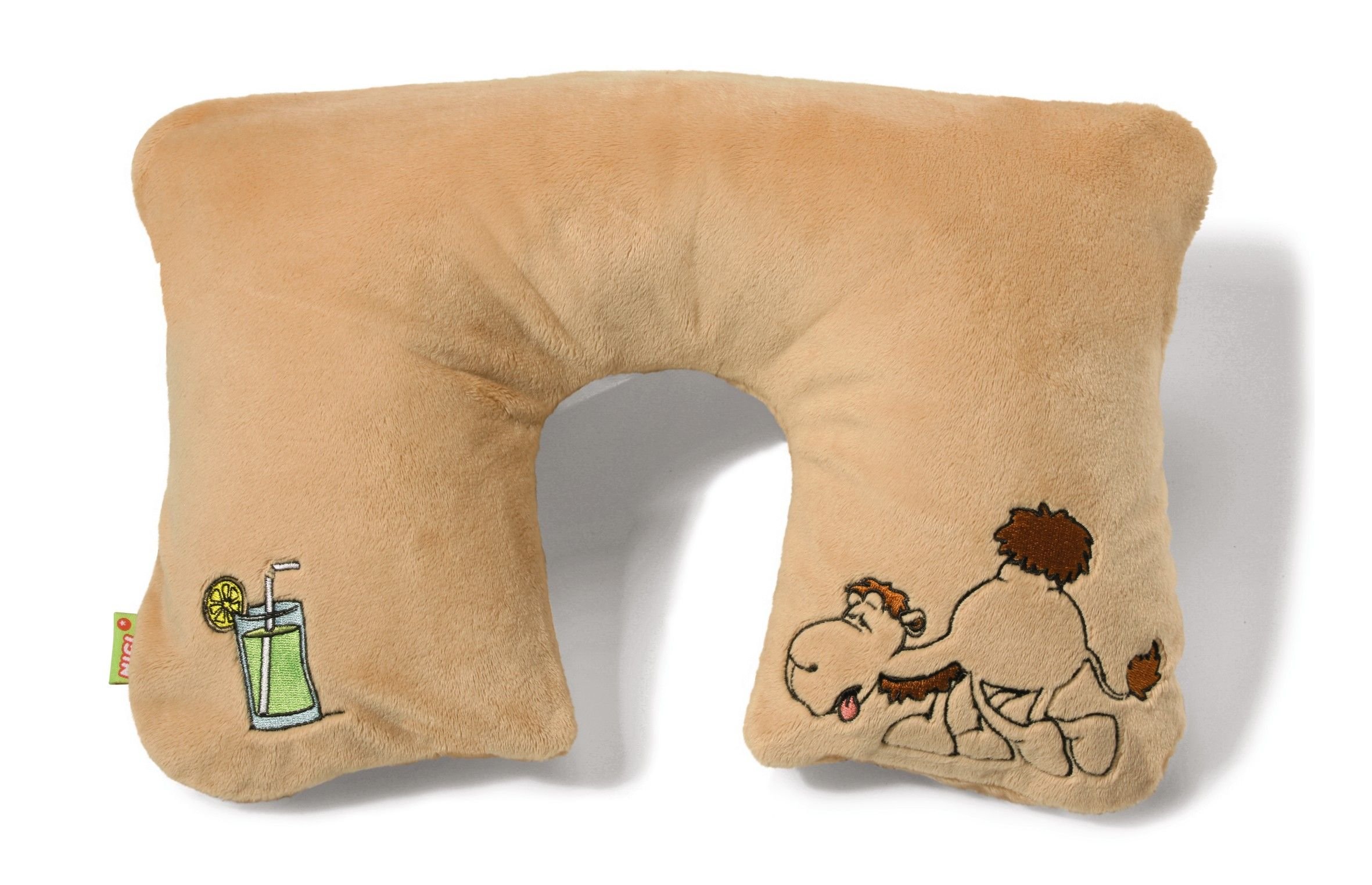 Nici - Toy [German version], brown, Travel Pillow