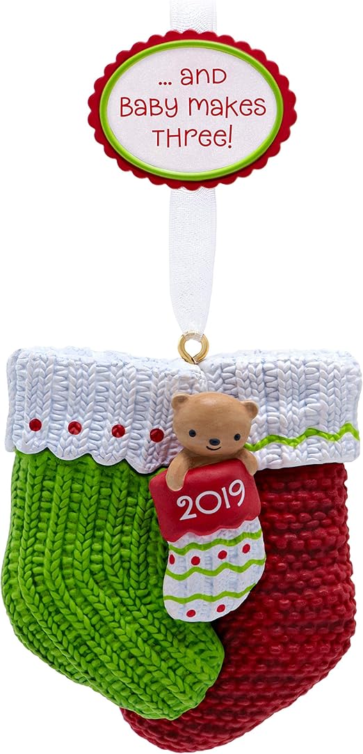 baby's first christmas stocking 2019