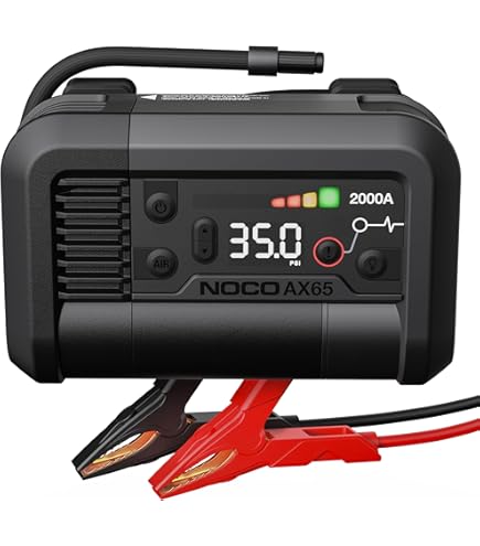 Guy-Tech Adattatore Per Auto DC Compatibile Con Power On Board 400 450 Amp 400 AMP 450 A 450 AMP Jump Start 1200 Peak System VEC012APM VECO12POB VECO21STC VEC12APCL Jumpstart Air Compressor Power - Foto 3