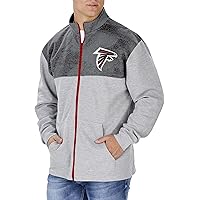 Zubaz NFL Men's Full Zip Track Jacket