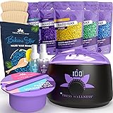 Tress Wellness Wax Warmer Kit with Silicone Wax