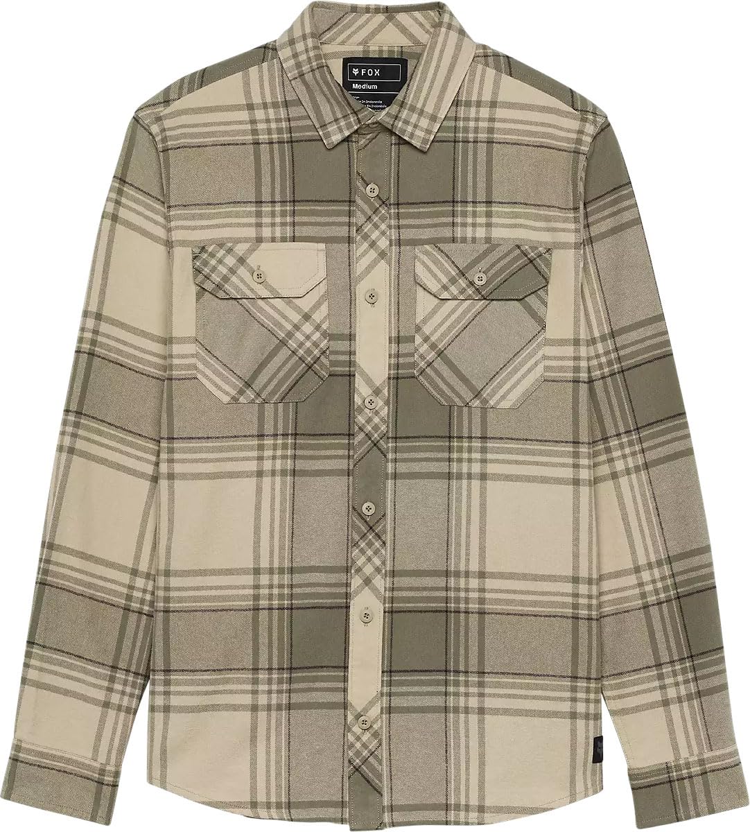 Fox Trail Dust Flannel Cream L Shirt