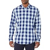 Amazon Essentials Men's Slim-Fit Long-Sleeve Poplin Shirt
