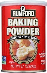 Rumford, Baking Powder, 8.1 oz