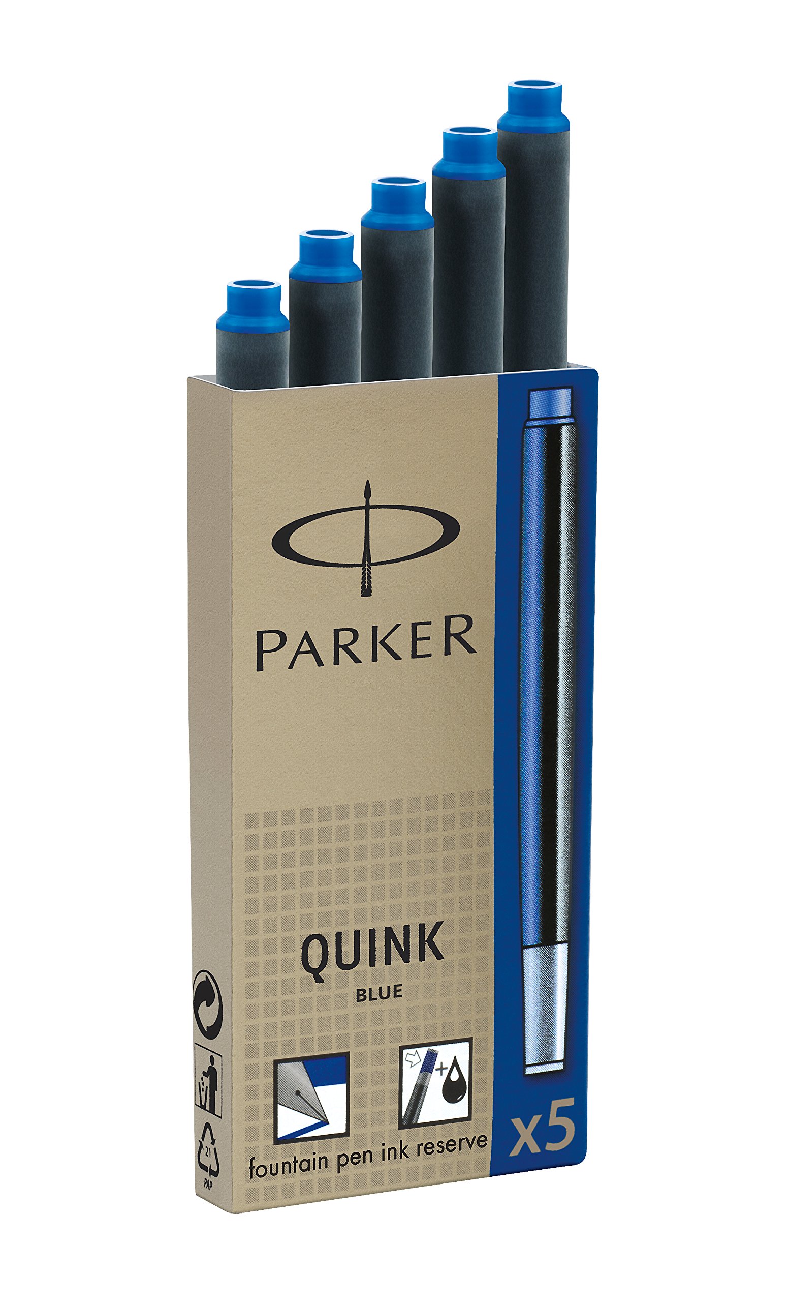 Amazon Parker Refill Blue Vintage Quink Ink Amazon Parker Pen
