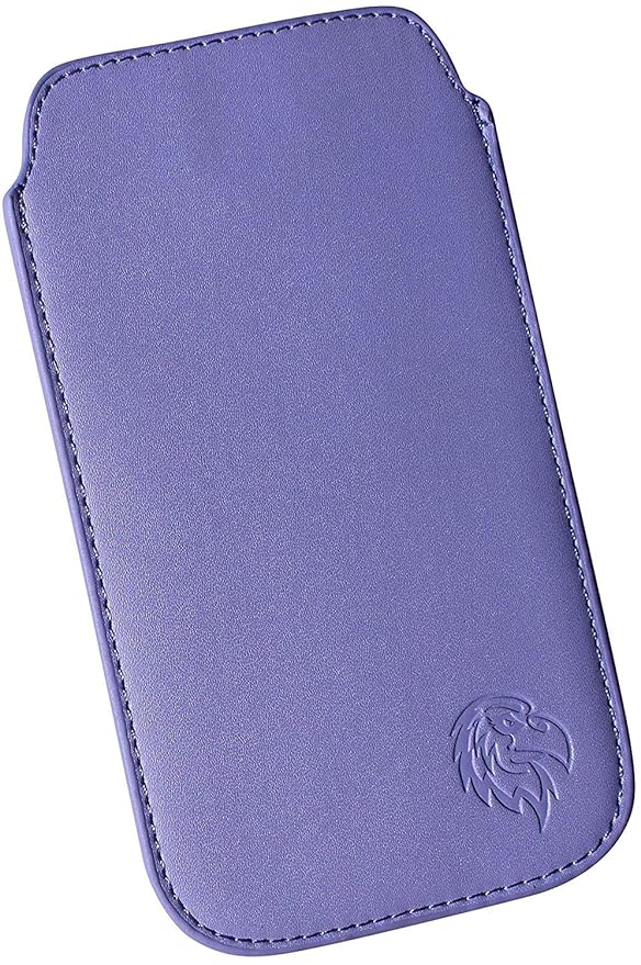 Schutz-Tasche passend fuer Samsung Galaxy S7 Edge, Pull-tab Handy-Huelle herausziehbar, Etui genaeht mit Rausziehband, duenne