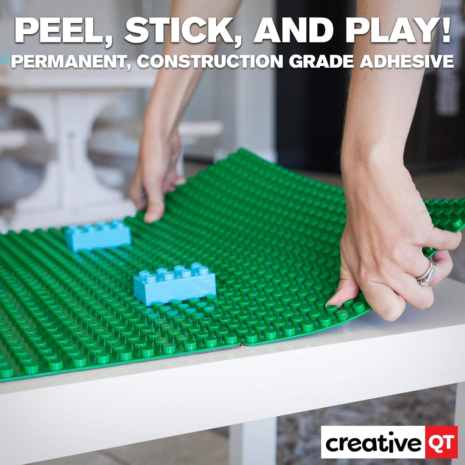 peel and stick duplo base plate