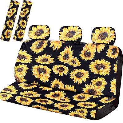 Amazon Sunflower Back Seat Covers Seat Covers For Cars Women