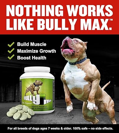 bully max supplements for puppies