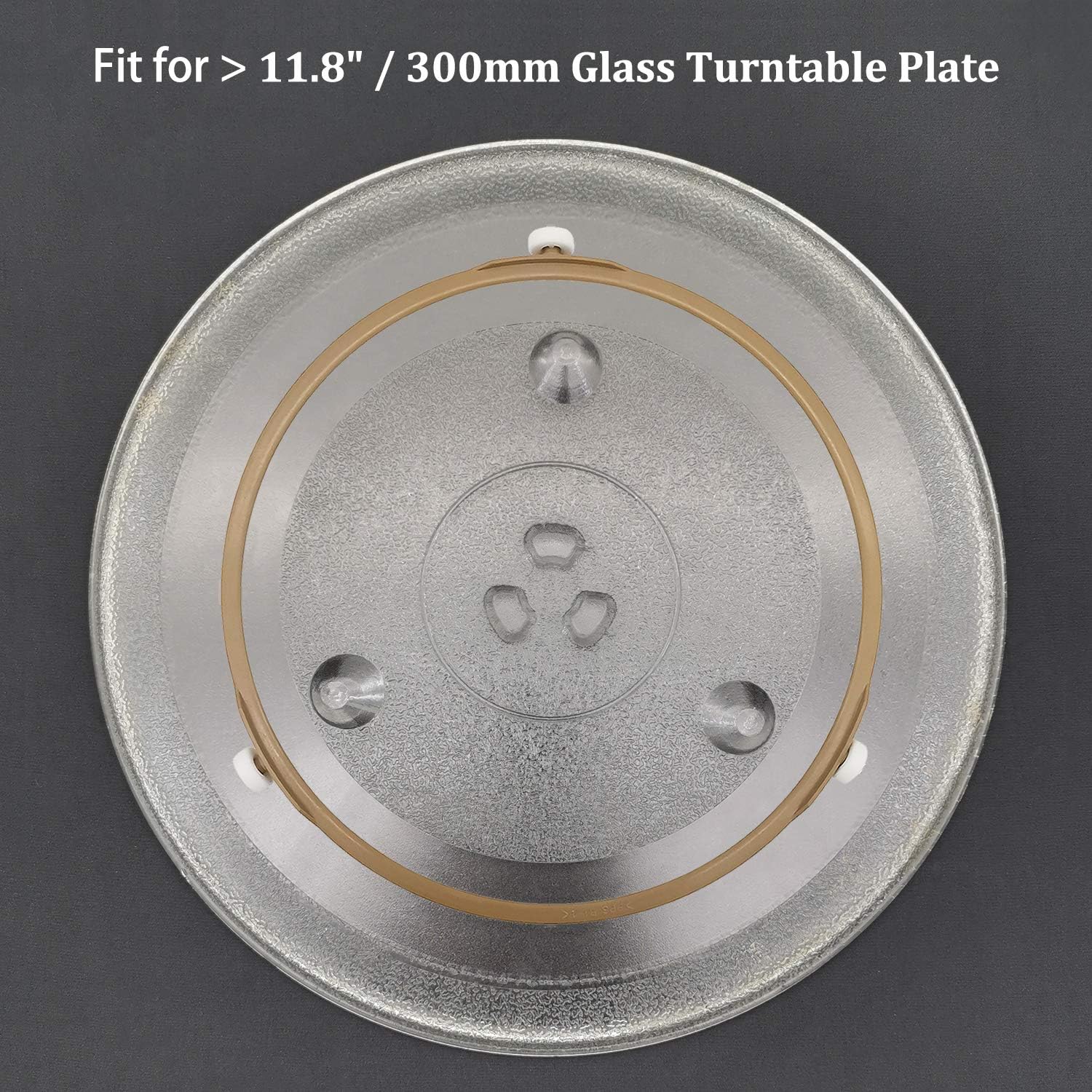 Microwave Glass Turntable Plate Roller Support Wheel Ring, Outer Diamater 8.7" / 221mm - 2Pcs: Home Audio & Theater