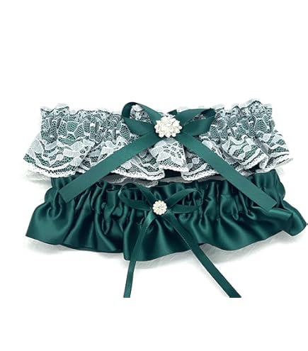 Amazon.com: Ivy Lane Design Neon Wedding Garter, Lime Green 6 x 0.5 x 1  Inch : Clothing, Shoes & Jewelry