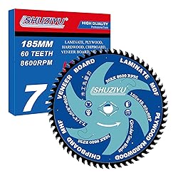 LSHUZIYU 7-1/4”(185MM)-60T, Super Thin Kerf