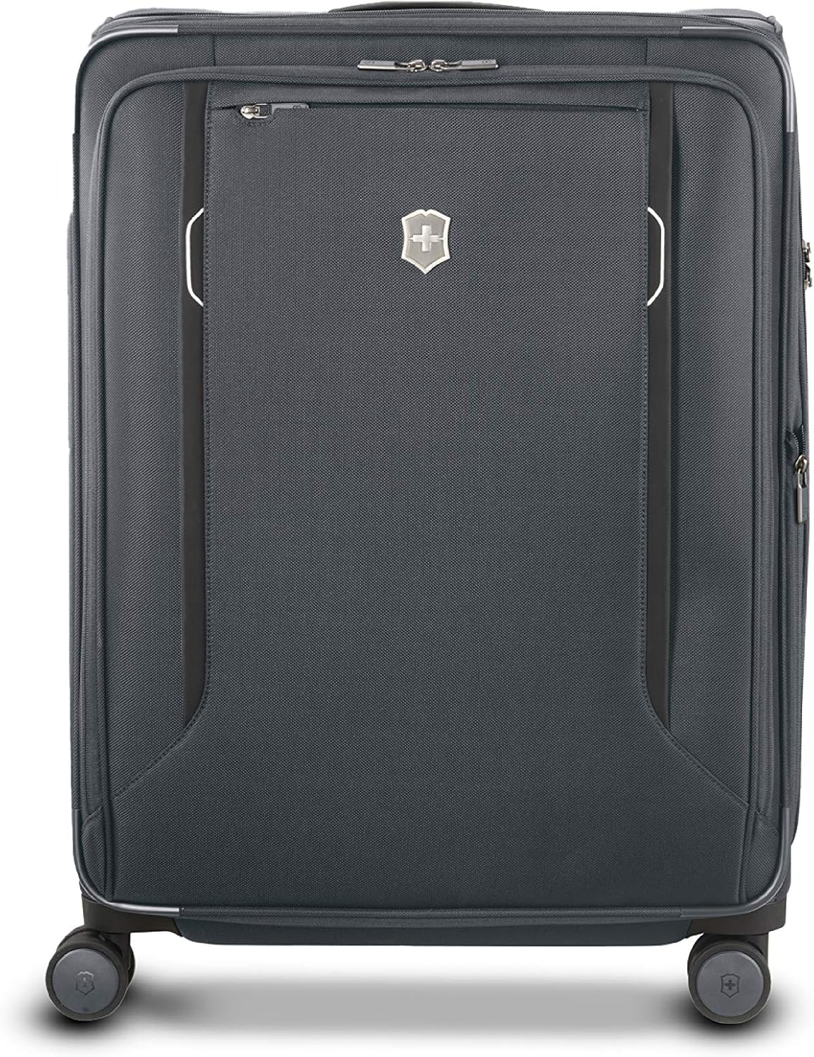 Victorinox WT 6.0 Softside Spinner Luggage, Grey, Checked
