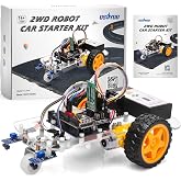 OSOYOO 2WD Robot Car Starter Kit for Arduino &ndash; Smart Educational Robotics Kit for Beginners and Adults | Build, Code &amp; Control via WiFi, Bluetooth, IR | Learn Programming &amp; Electronics