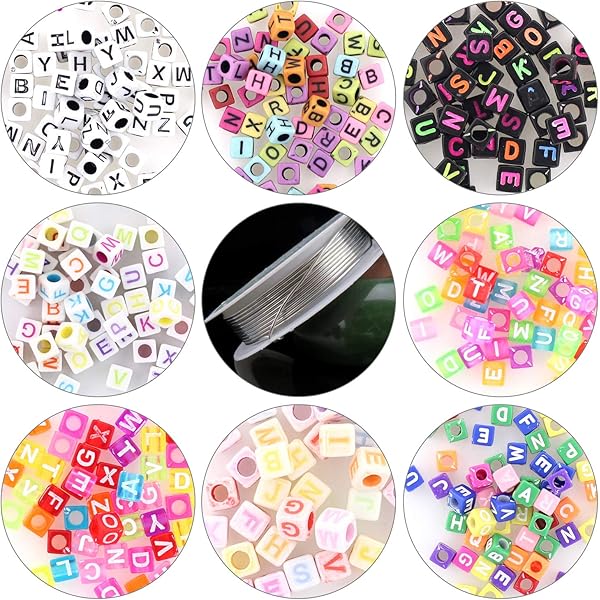 Alfabet Parlor 6 Mm Akryl Bokstaver Parlor Fargade Parlor Bokstaver Kuber For Gor Det Sjalv Smyckestillverkning Armband Halsband Nyckelringar 800 St Amazon Se Home