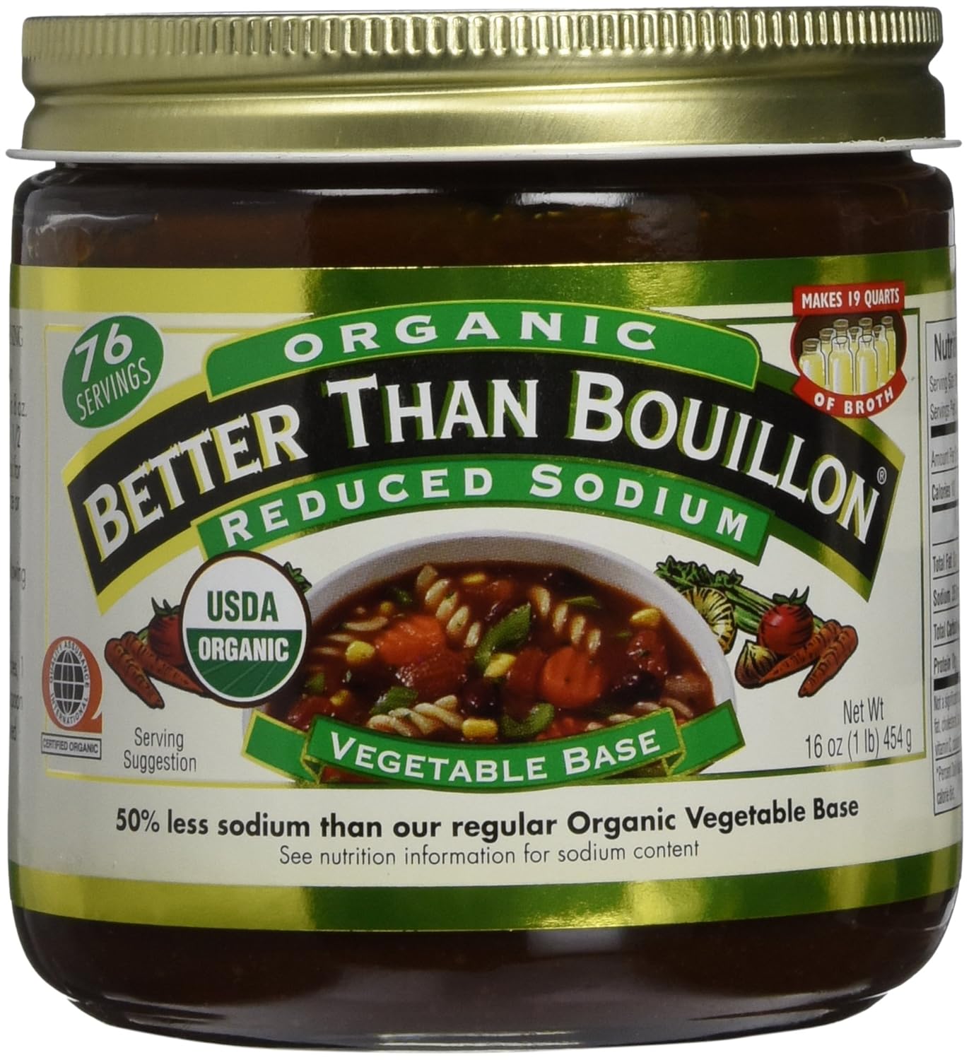Better Than Bouillon Organic Vegetable Base, Reduced