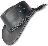 Oztrala Oiled Leather Hat Australian Outback