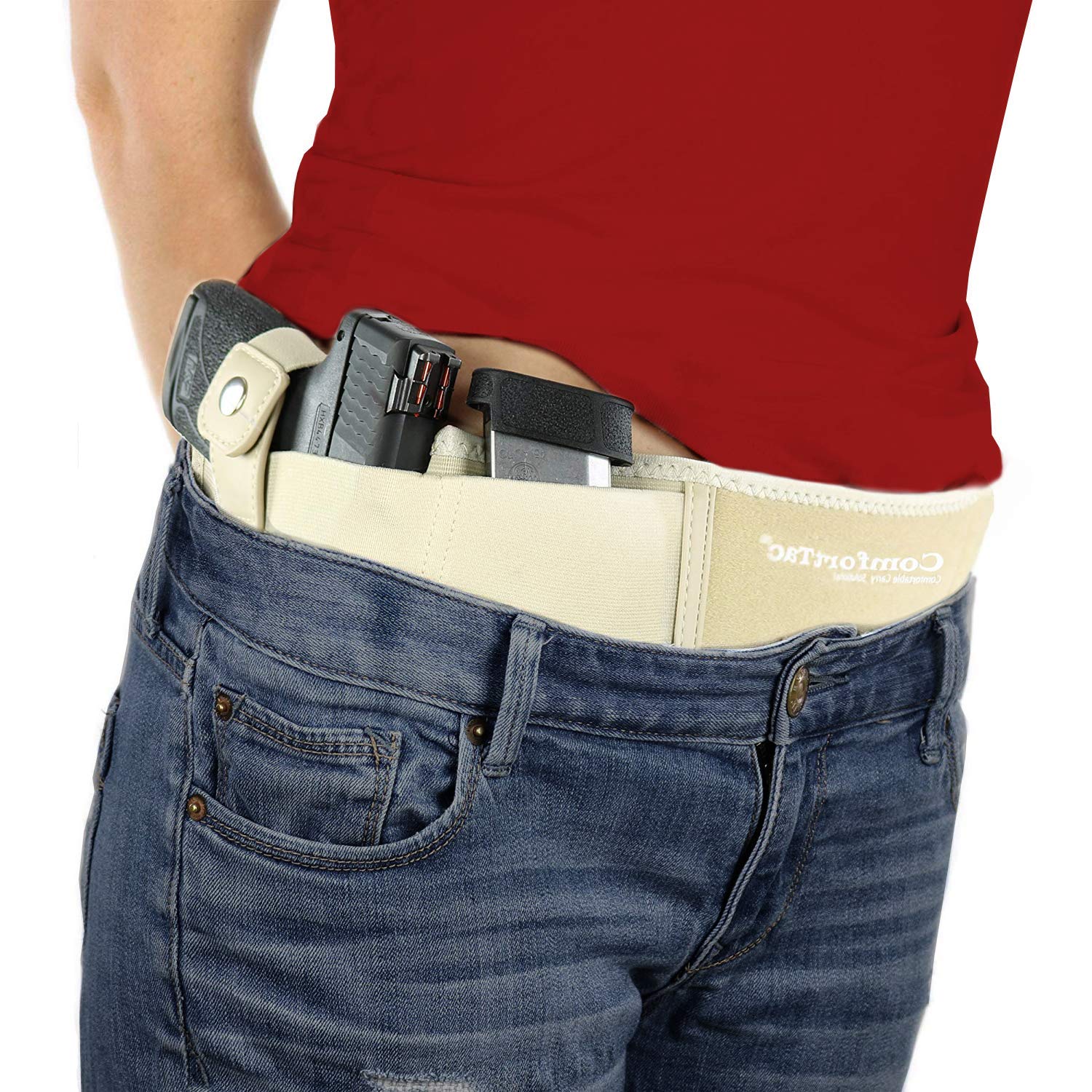 ComfortTac Ultimate Belly Band Gun Holster Deep Concealment