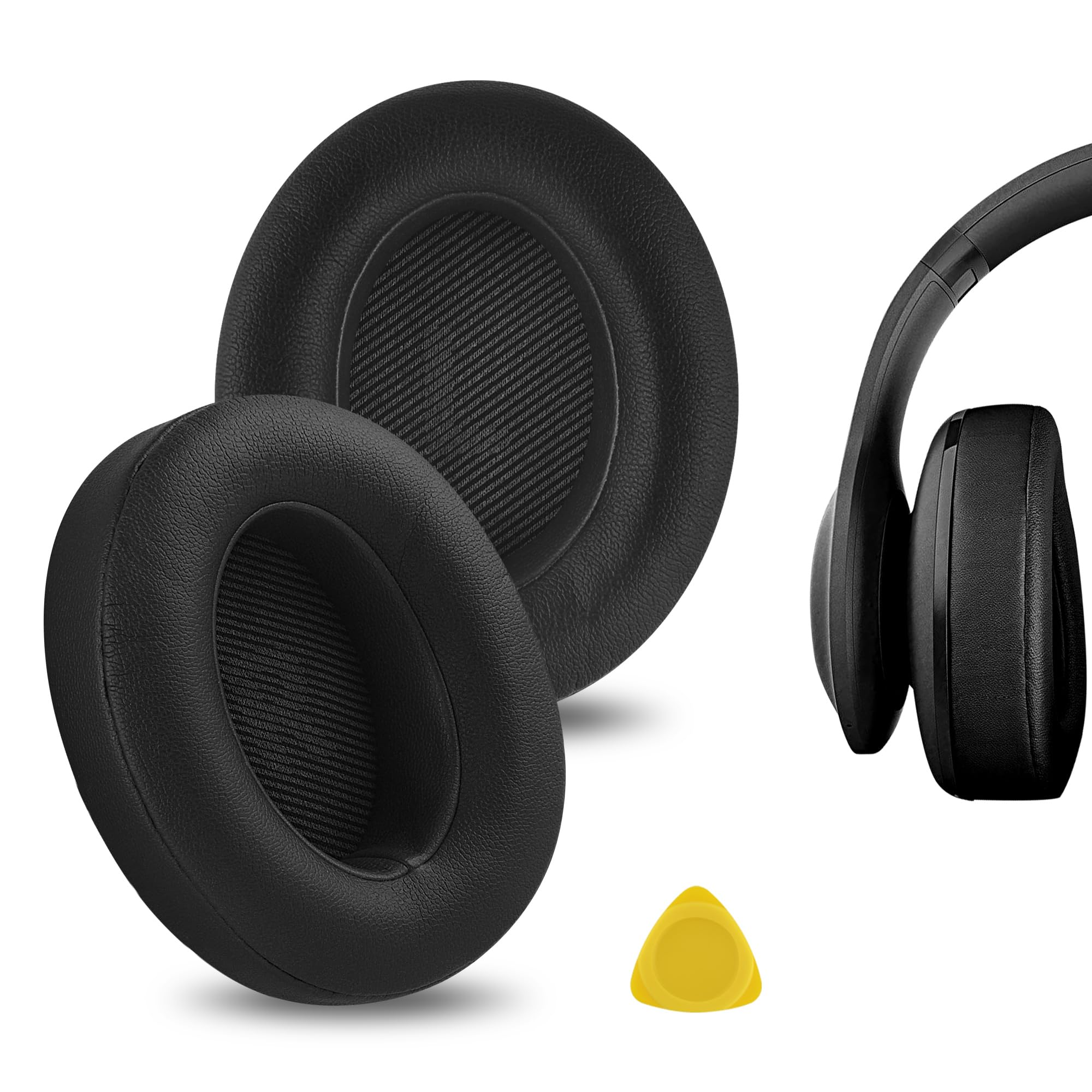 Geekria Replacement Ear Pads for JBL Everest 700, Everest V700BT Headphones Ear Cushions, Repair Parts (Black)