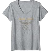 Womens Bon Jovi Greatest Hits V-Neck T-Shirt