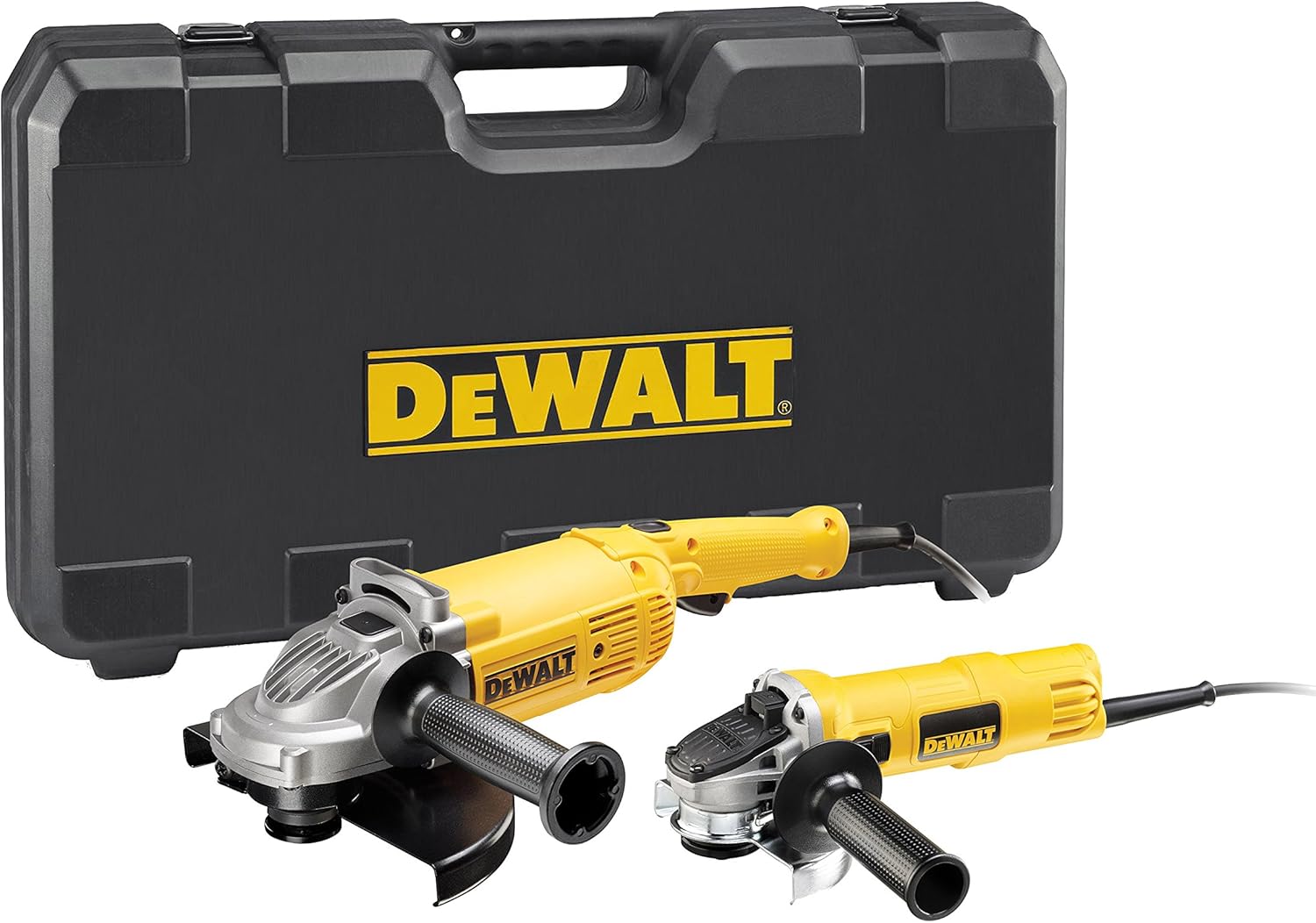 Dewalt DWE49 4TWIN Angle Grinder Twin Set of 2/230/125 mm Amazon.co.uk