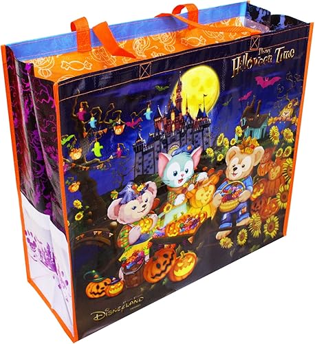 Amazon Co Jp ディズニー Disney ダッフィー シェリーメイ ジェラトーニ ミッキー ミニー ショッパー ショップ袋 ハロウィン おまけ付き 香港 Hkdl 海外ディズニー限定 シューズ バッグ