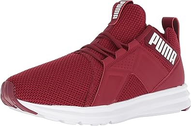 tenis puma gris con rosa