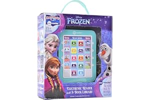Disney Frozen Elsa, Anna, Olaf, and More! - Me Reader Electronic Reader and 8-Sound Book Library – Great Alternative to Toys for Christmas - PI Kids